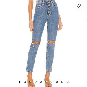 We Wore What Danielle Vintage straight Jean